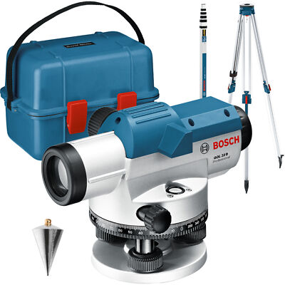 Bosch Professional Optisches Nivelliergerät GOL 32 G Professional, mit