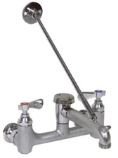 BK Resources BKSF-WB1 Commercial Service Faucet Splash Mount With Vacuum Breaker