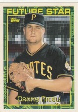 FREE SHIPPING-MINT-1994 Topps Future Star Dan Miceli #224 PIRATES