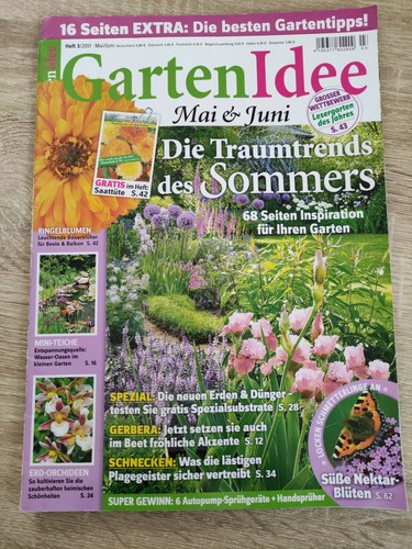 Garten Idee 2011 Heft 3 Magazin Zeitschrift gebraucht Tipps kreative
