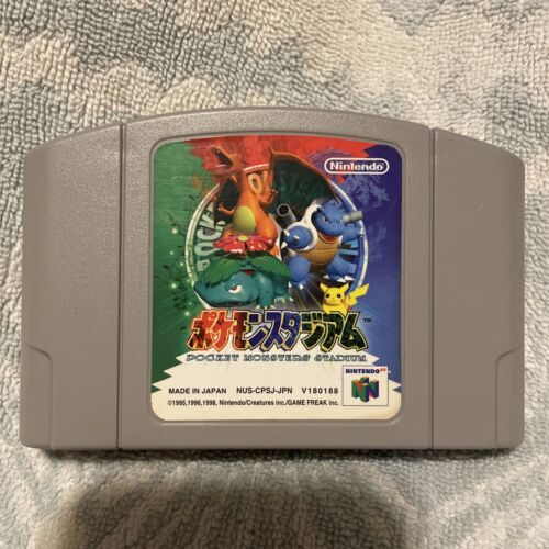 Pokemon Pocket Monsters Stadium Nintendo 64 N64 Japan Import - Afbeelding 1 van 3