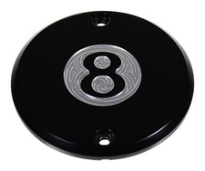 Produktbild - Motordeckel - rechts - 8-Ball - schwarz → Victory Hammer / Vegas 8-Ball