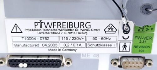 PTW FREIBURG MULTIDOS MULTI-CHANNEL DOSEMETER T10004-0762 - Picture 13 of 22