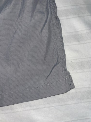 Eddie Bauer Shirt Mens Large Grey Vented Fishing Hiking Long Sleeve Nylon  - Picture 2 of 10