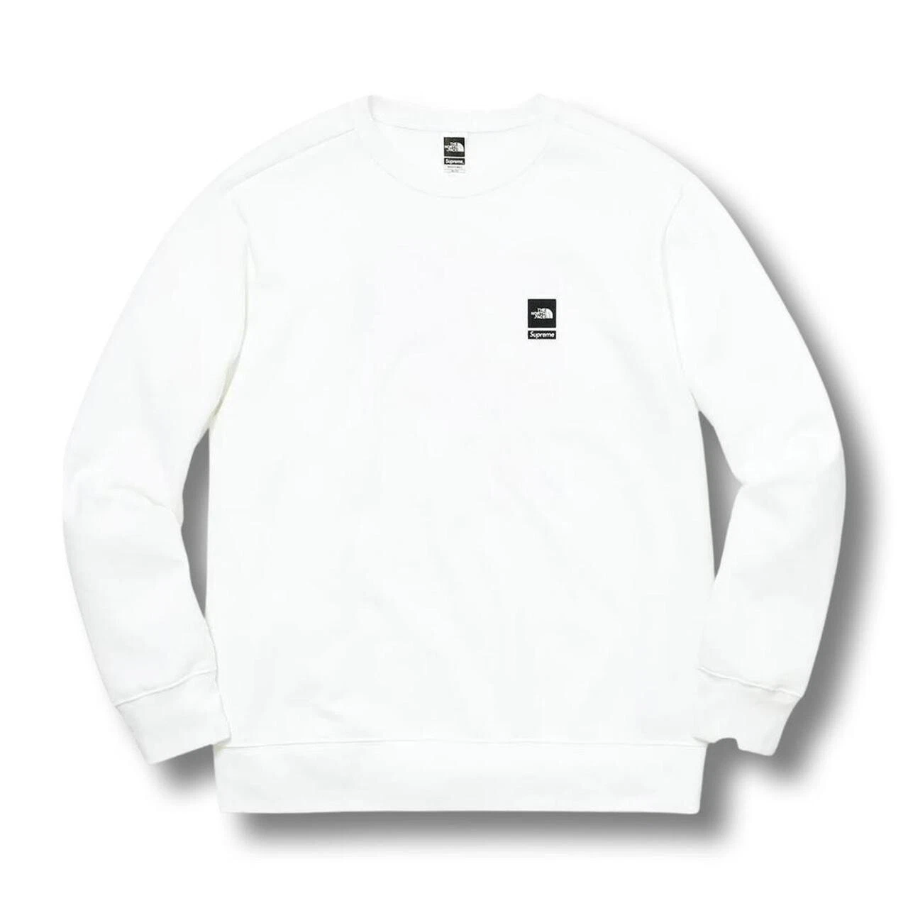 Crewneck blanc Supreme The North Face   Taille GRANDE