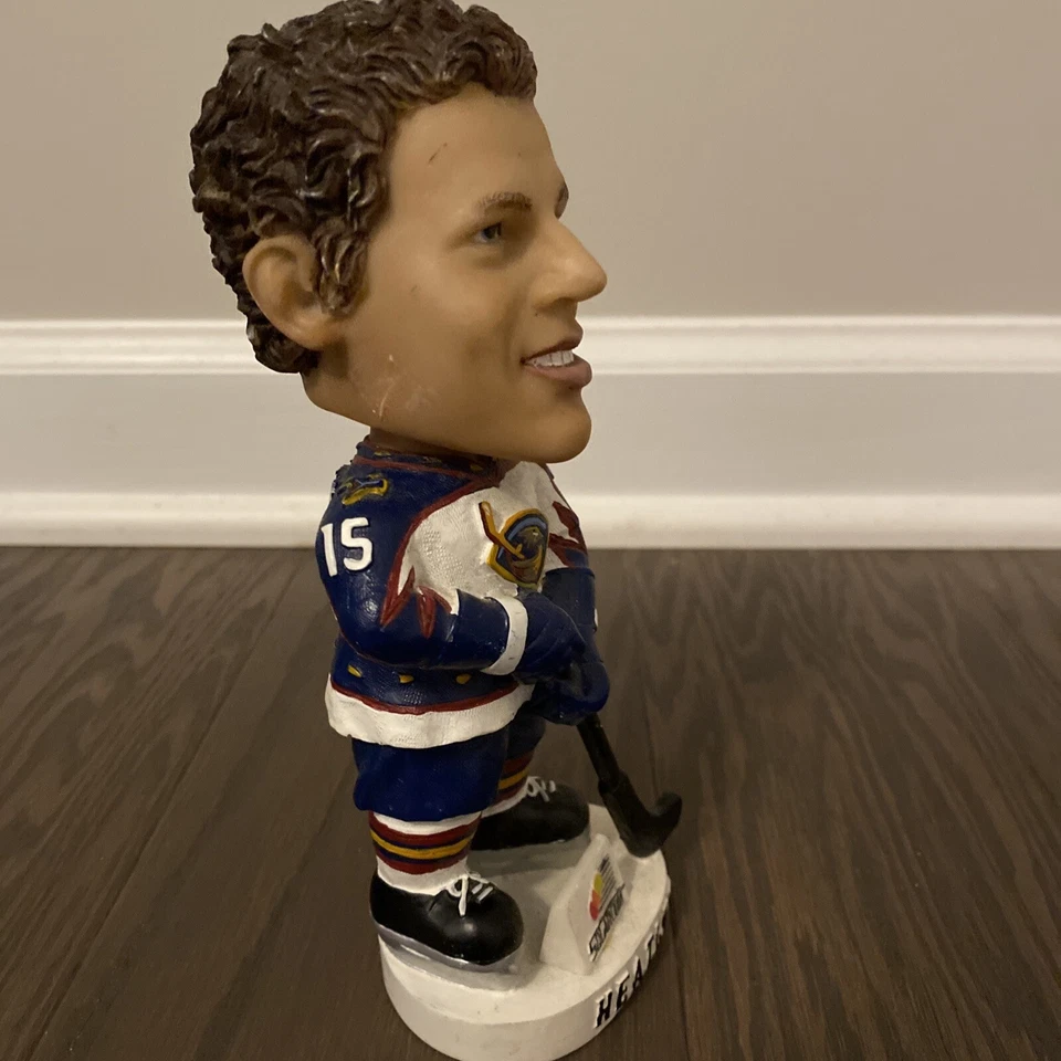 Dany Heatley Bobblehead Atlanta Thrashers Bobble Head AGP SGA Raro Usado en Excelente Condición Foto 4 de 4