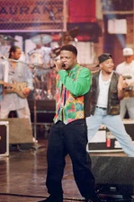 Ricky Bell Of Bell Biv Devoe On Jay Leno 1993 Music Old Photo 1