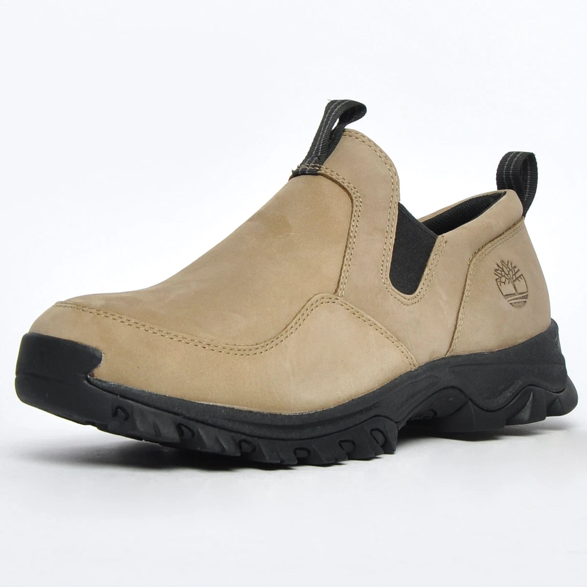 Timberland MT Maddsen Slip On Mens Hiking Walking Outdoor Comfort Shoes Brown