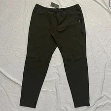 NEW UNRL Pants Men’s 2XL Black Apex Performance Tapered Jogger Golf Stretch