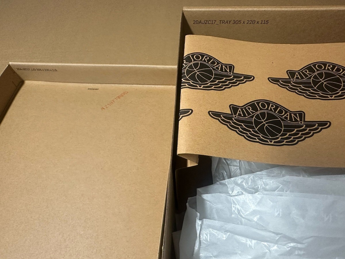 Nike W Air Jordan 1 Zoom Air CMFT Empty Box Sz 7.5 Replacement Box