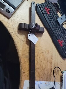 Panel Marking Gauge Striking Walnut 1873 Patent Marking 21" long 7" wide