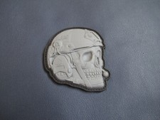 PATCH PVC 3D SKULL TACTICAL MORALE