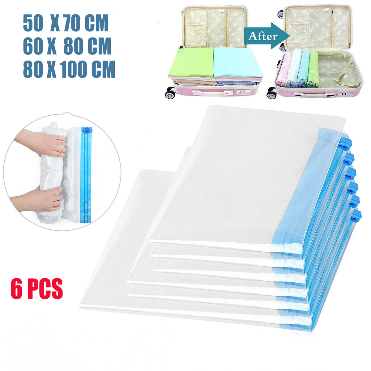 Vacuum Storage Bags, Space Saver Bags, Compression Storage Bags