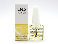 CND Essentials SOLAR OIL Nail Cuticle Conditioner Treatment .25 oz NEW BOTTLE