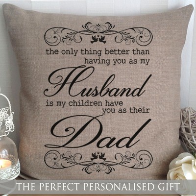 cushion gift for husband