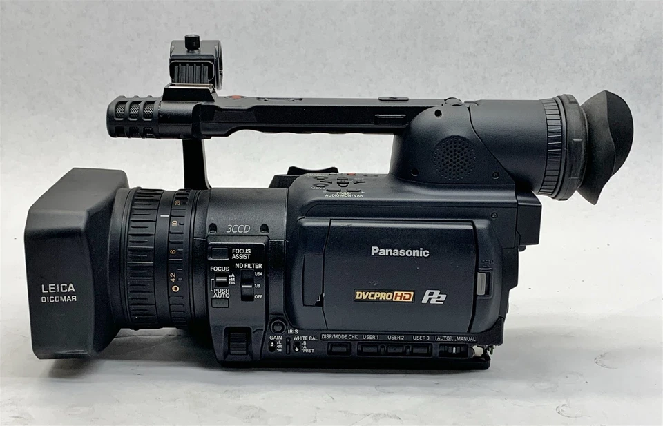 Panasonic AG-HVX200AP 3-CCD P2/DVCPRO HD Camcorder Video Camera Unknown - Image 4 of 4