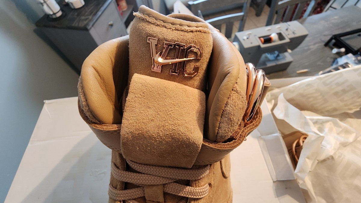Size 11 - Nike Victor Cruz x Air Force 1 Mid Vachetta Tan | eBay display picture 2