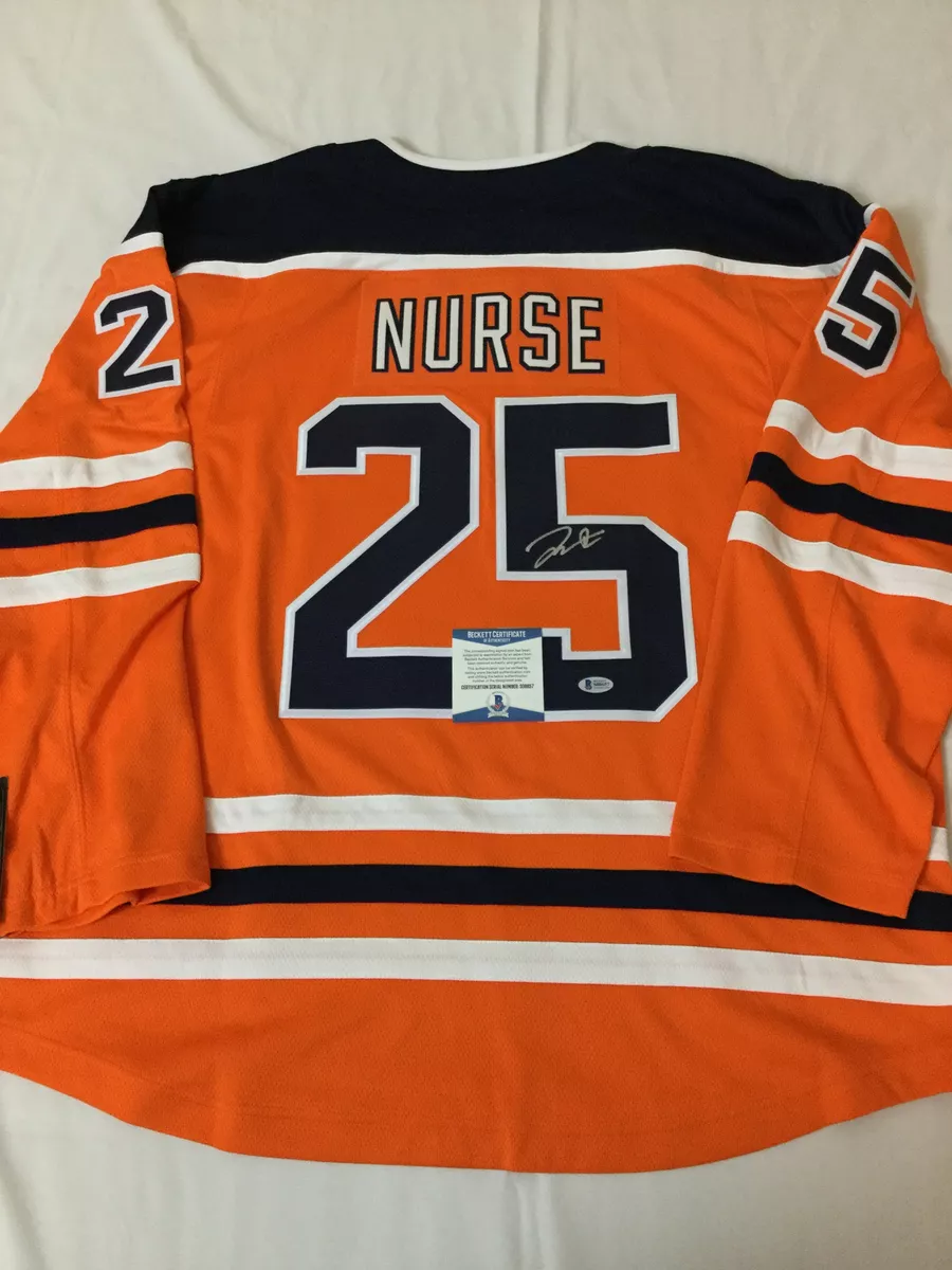 Edmonton Oilers No25 Darnell Nurse Black Classic Jersey