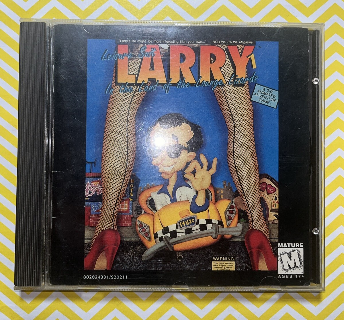 Vintage 1991 Leisure Suit Larry: The Land of the Lounge Lizards PC