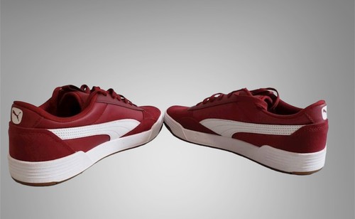 PUMA Men's C-Skate Sneaker - Intense Red White Mens 10.5 🌶 - Picture 4 of 6