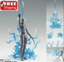  Effect Thunder Lightning Blue Figuarts Figma D-arts rider 1/6 figure hot toys