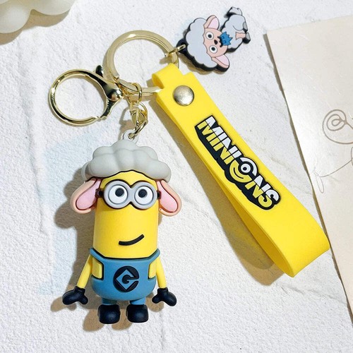 Anime Minions Keychain 12 Chinese Zodiac Series – Cute Cartoon Key Ring Gift - Picture 11 of 18