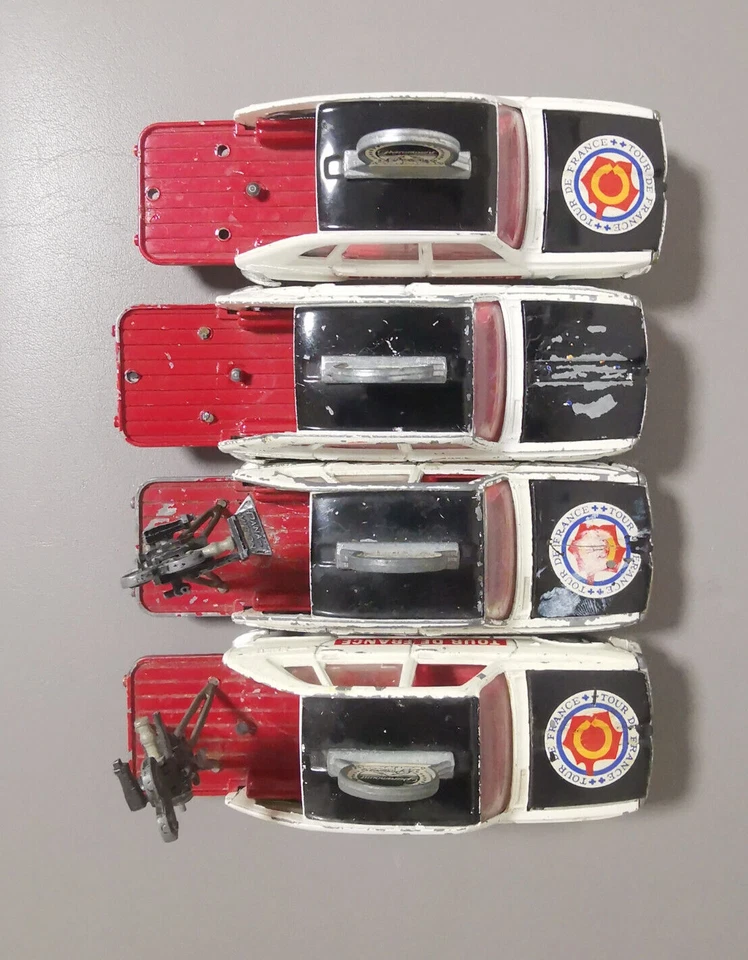 Corgi Toys 13 - 4x Renault 16 Tour de France ohne OVP Vintage Großbritannien - Bild 4 von 4