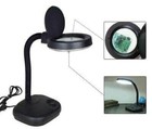 Magnifying Lens Big Size with Flexible Stand & Tube Light CAN BE AS A Study LAMP