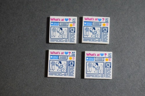 Lego 3068 Placa Azulejo Plano con Estampado 2x2 Seleccionar Impresión y Cantidad - Imagen 7 de 56