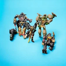 Transformers  Voyager Nemesis Prime , Rhinox,Rhinos, Snarl, Wreckloose (Read)