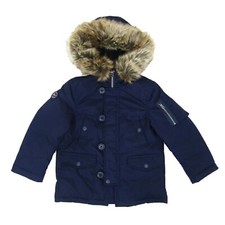 Polo Ralph Lauren Little Boy's 2-7 Kid's N-3B Jacket Coat with Fur - Size: 4T