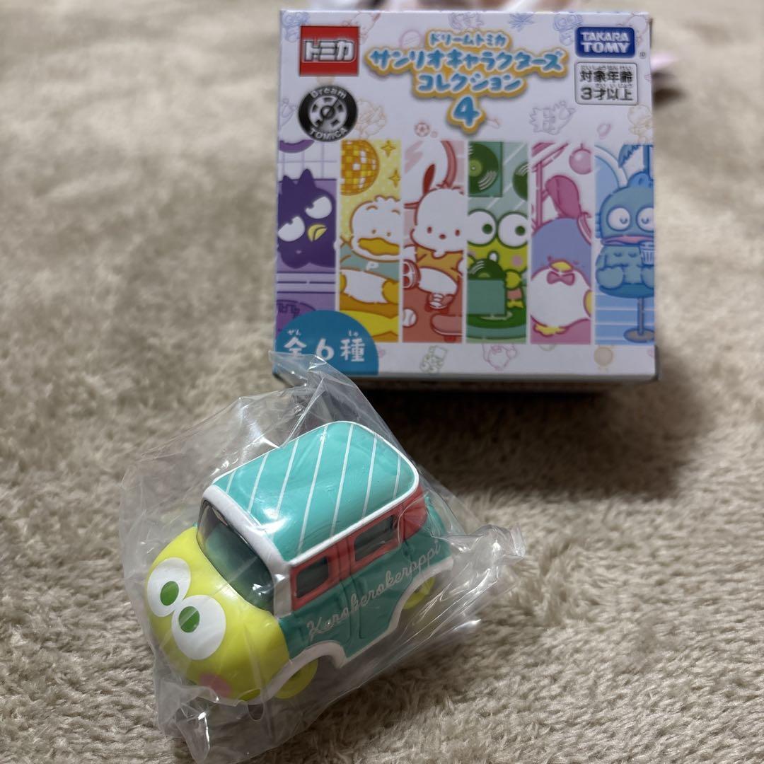 Takara Tomy Sanrio Characters Collection 4 Mini Car - Colorful Kero Kero Keropp