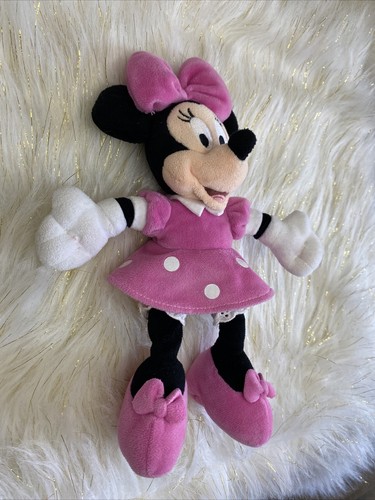Classic Minnie Mouse Pink Dress w/Bloomers 10" - Picture 4 of 7