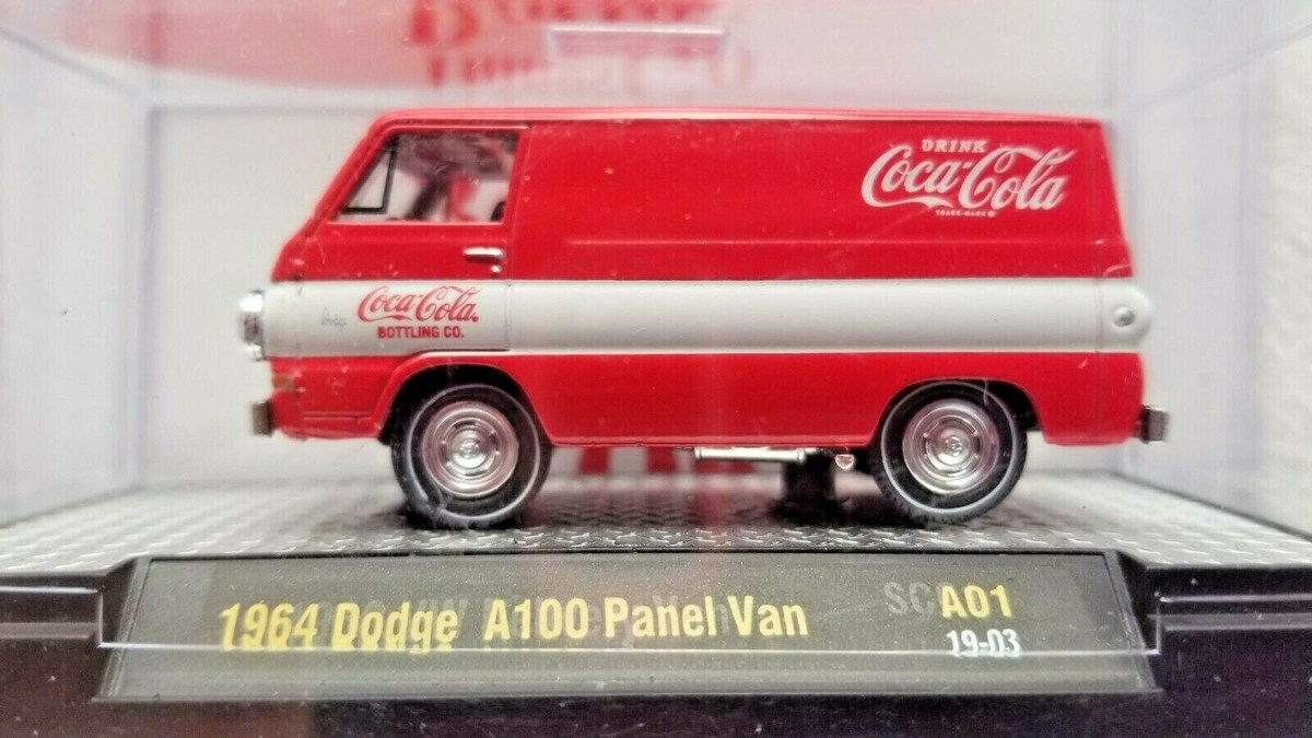 M2マシーン 1964 Dodge A100 Panel Van TaB 1964 Dodge A100 Panel Van Tab M2 Machines 1:64 Scale Coca