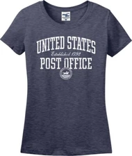 Post Office Established 1792 Missy Fit Ladies T-Shirt (S-3X)