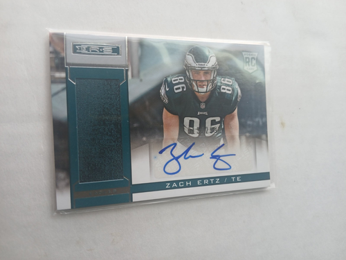 Zach Ertz 2013 Panini Rookies and Stars Auto Patch ROOKIE /299 EAGLES Cardinals