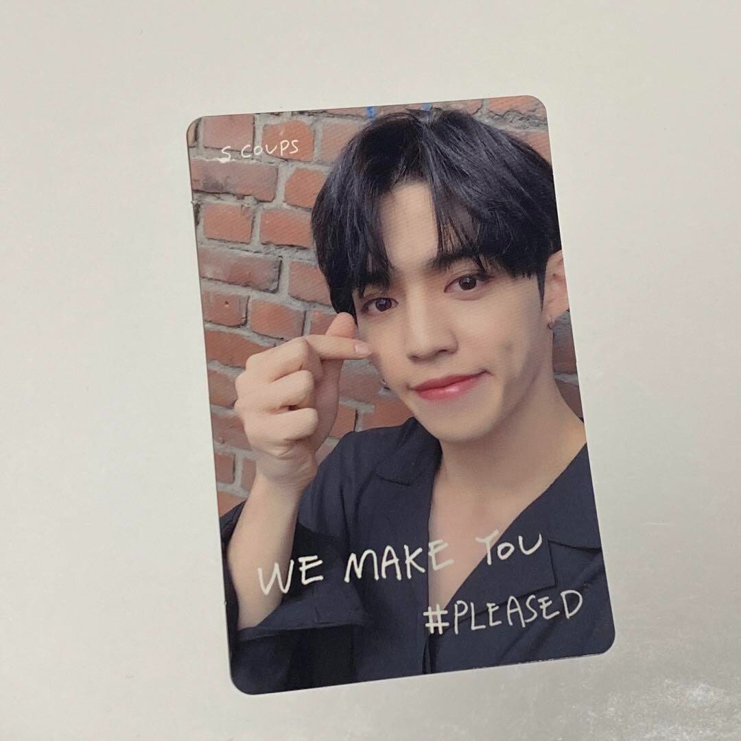 SEVENTEEN Japan 1st mini album we make you S.coups Photocard