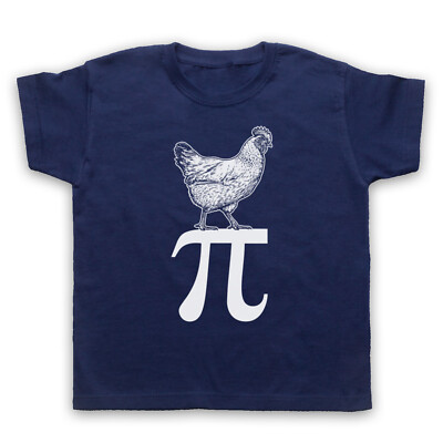 CHICKEN PI PIE MATHE ESSEN PARODIE LUSTIG TRIGONOMETRIE KINDER KINDER T-SHIRT