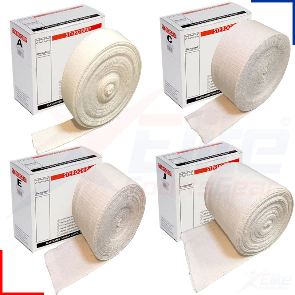Steroplast Elasticated Tubular Elastic Bandage Sterogrip Compression Support