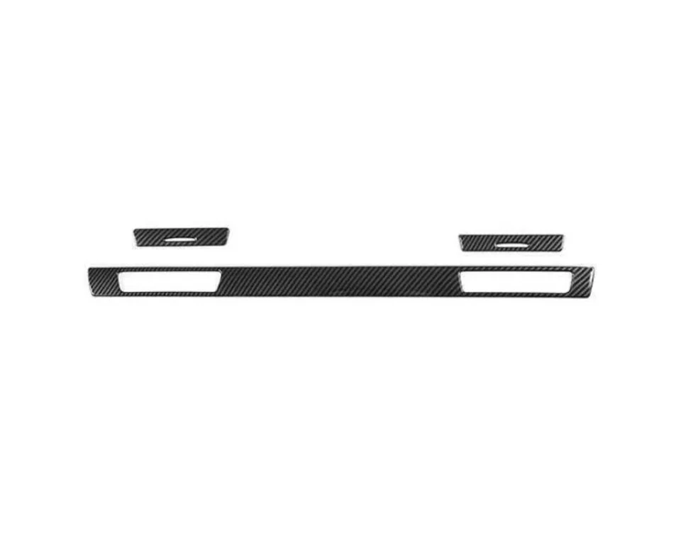 Consola para BMW Serie 3 E90 2005-12 copiloto tablero cubierta embellecedor fibra de carbono Foto 4 de 4