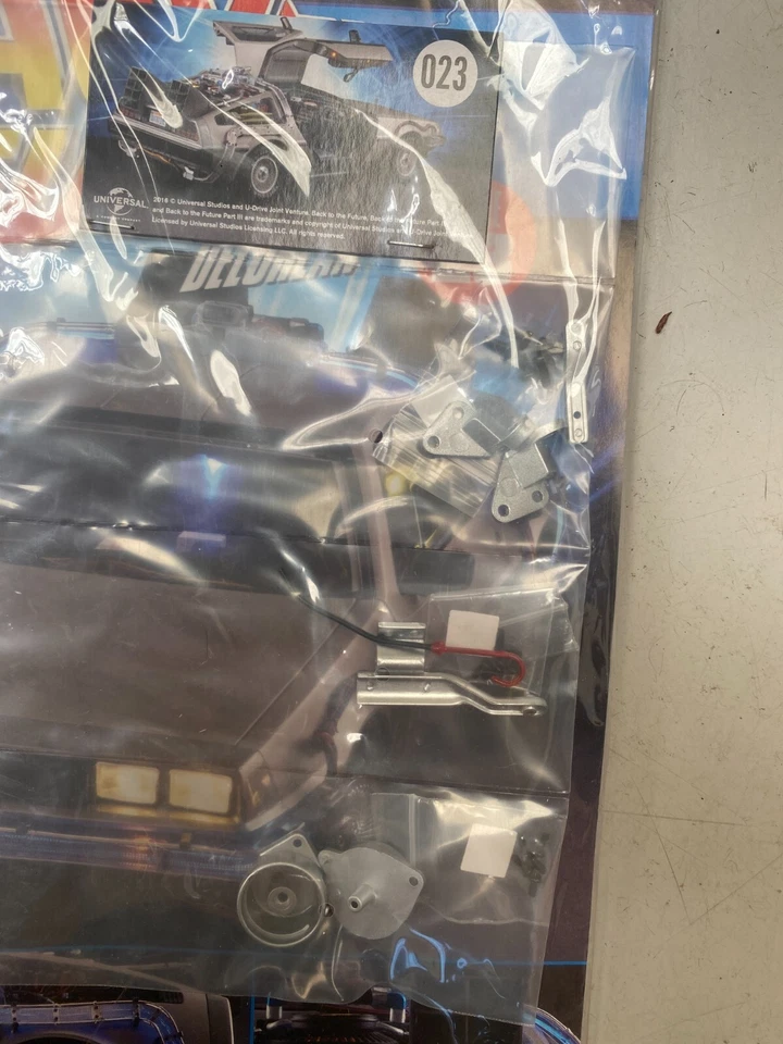 1:8 Scala Eaglemoss Ritorno Al Futuro Costruire il Proprio Delorean Problema 23 - Immagine 2 di 2