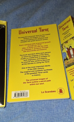 Universal Tarot Kit With Cards & Book. Lo Scarabeo.Roberto De Angelis. NEW. Rare - Picture 11 of 13