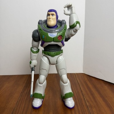 2021 Disney Pixar Talking Buzz Lightyear 12 Inch Action Figure Hhj76 30 Phrase