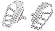 Thrashin Apex Mini Floorboards - Chrome Motorcycle Street Bike TSC-2217-3-D