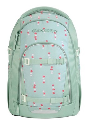 coocazoo Mate School Backpack Schulrucksack Rucksack Dancing Dots mint Neu