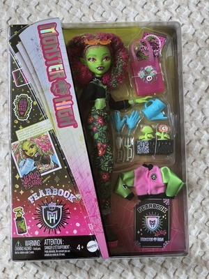Monster High Fearbook Venus McFlytrap G3 Puppe, nagelneu
