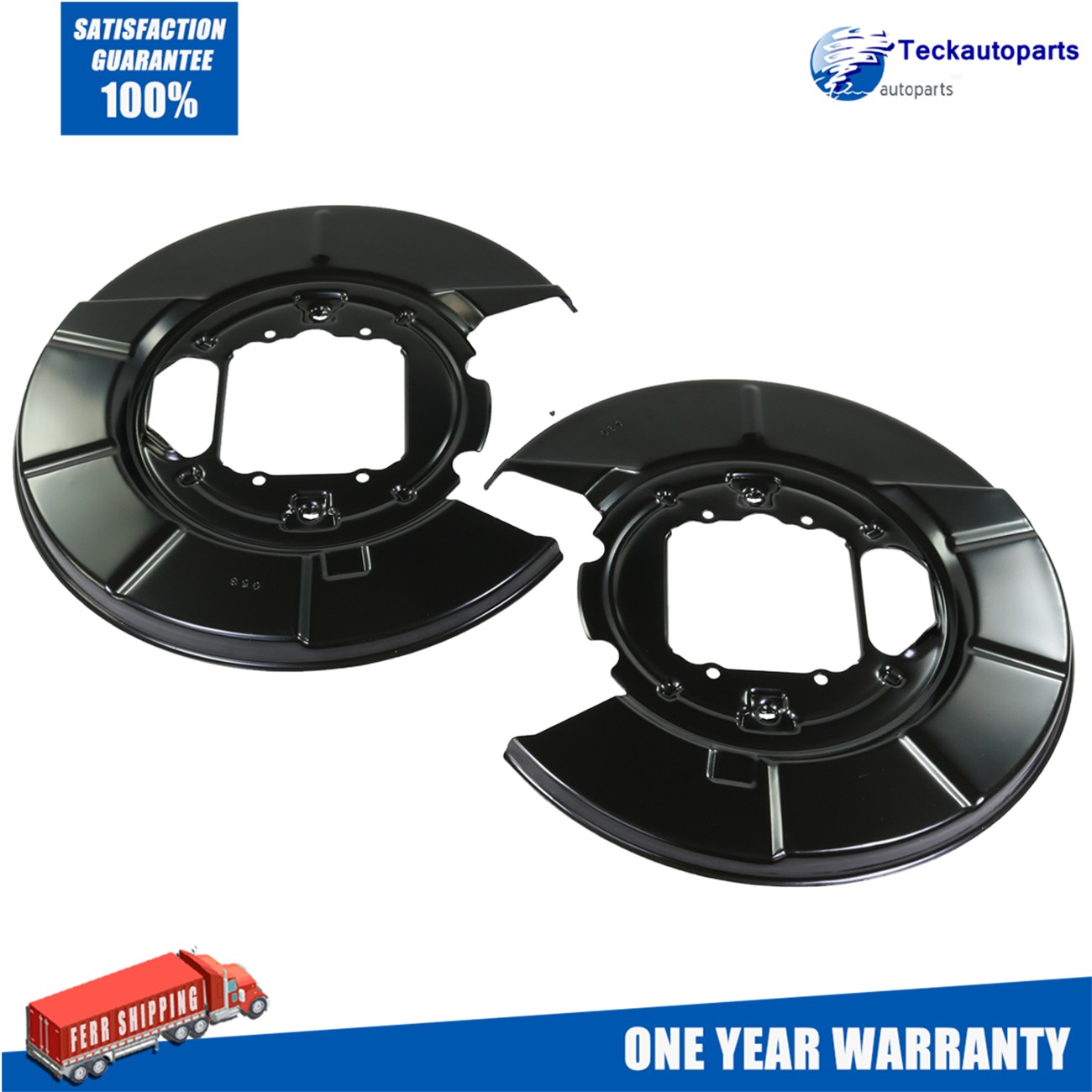 2x Brake Disc Dust Shield Rear for BMW X5 E53 3.0L 4.4L 4.6L 4.8L AWD SUV