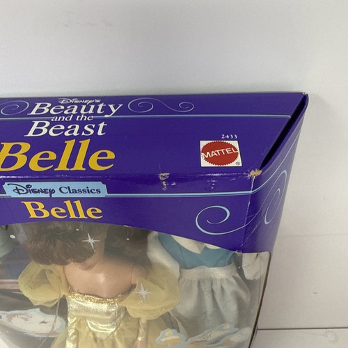 Muñeca Barbie Bella y la Bestia Bella Mattel 2433 1991 de colección de Disney totalmente nueva - Imagen 3 de 8