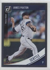 2018 Panini Donruss Press Proof 1/5 James Paxton #96 8k4