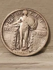 Super 1919d Standing Liberty Quarter In VF++. Beautiful Key Date.